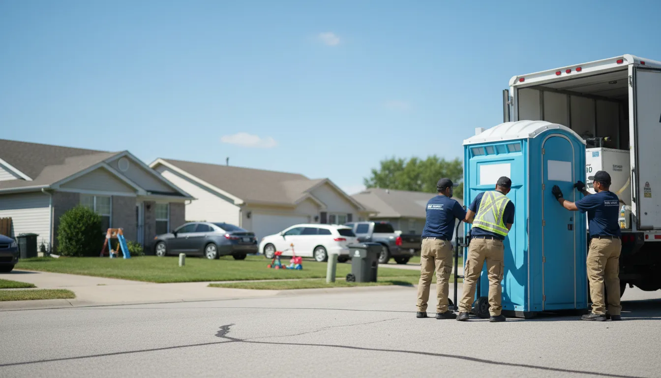 Standard Porta Potty Rentals in Oakdale, LA near me
